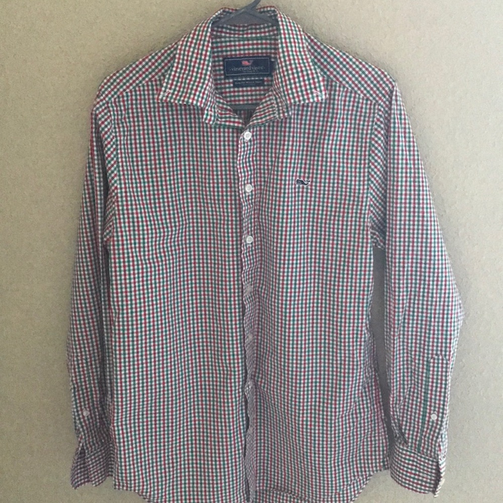 Vineyard vines slim fit button down